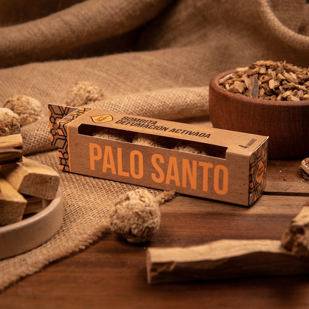 *Palo Santo* 4 Bombitas Smudge 100% Biologiche alle Erbe Naturali - Sagrada Madre