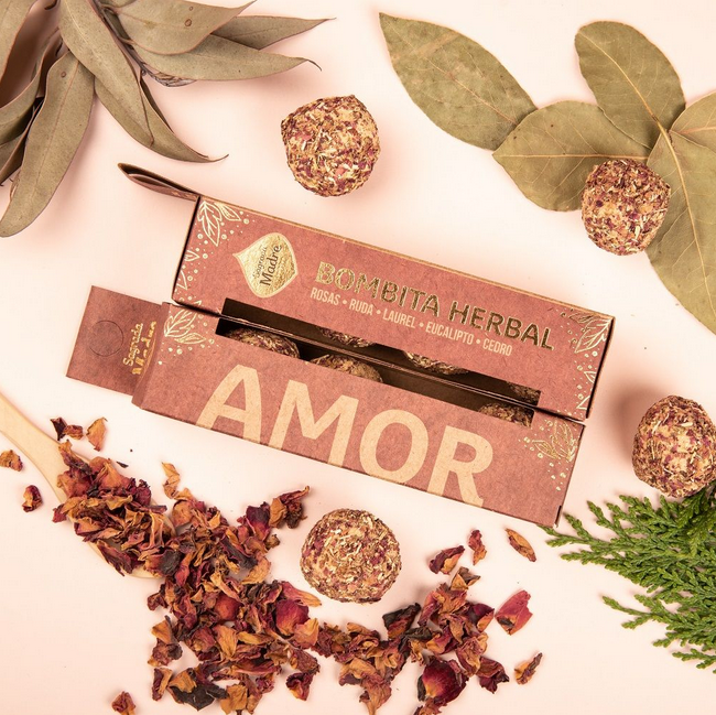 *Amore* Bombitas di Incenso Naturale e Biologico al 100% fatto a mano in Argentina - Sagrada Madre