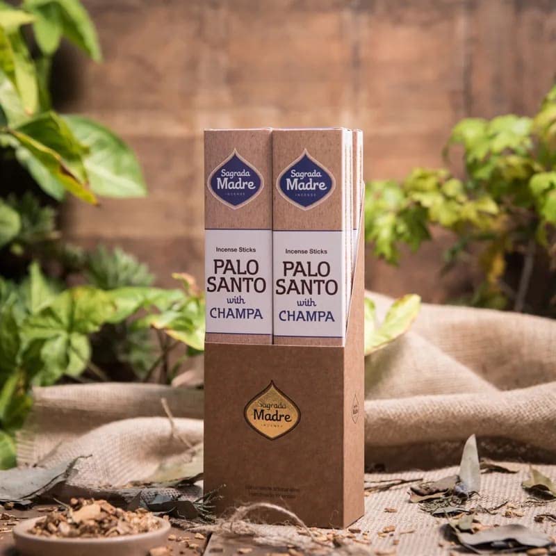 *Palo Santo con Champa* Incenso Naturale 100% Sostenibile ed Ecologico Sagrada Madre