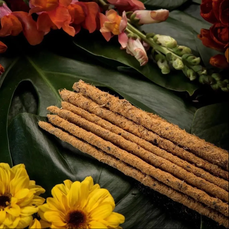 *Gardenia e Calendula* Incenso Botanico fatto a mano a Base di Frutta - Naturale ed Ecologico al 100% Sagrada Madre