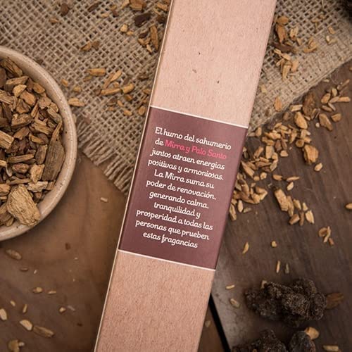 *Palo Santo con Mirra* Incenso Naturale 100% Sostenibile ed Ecologico Sagrada Madre