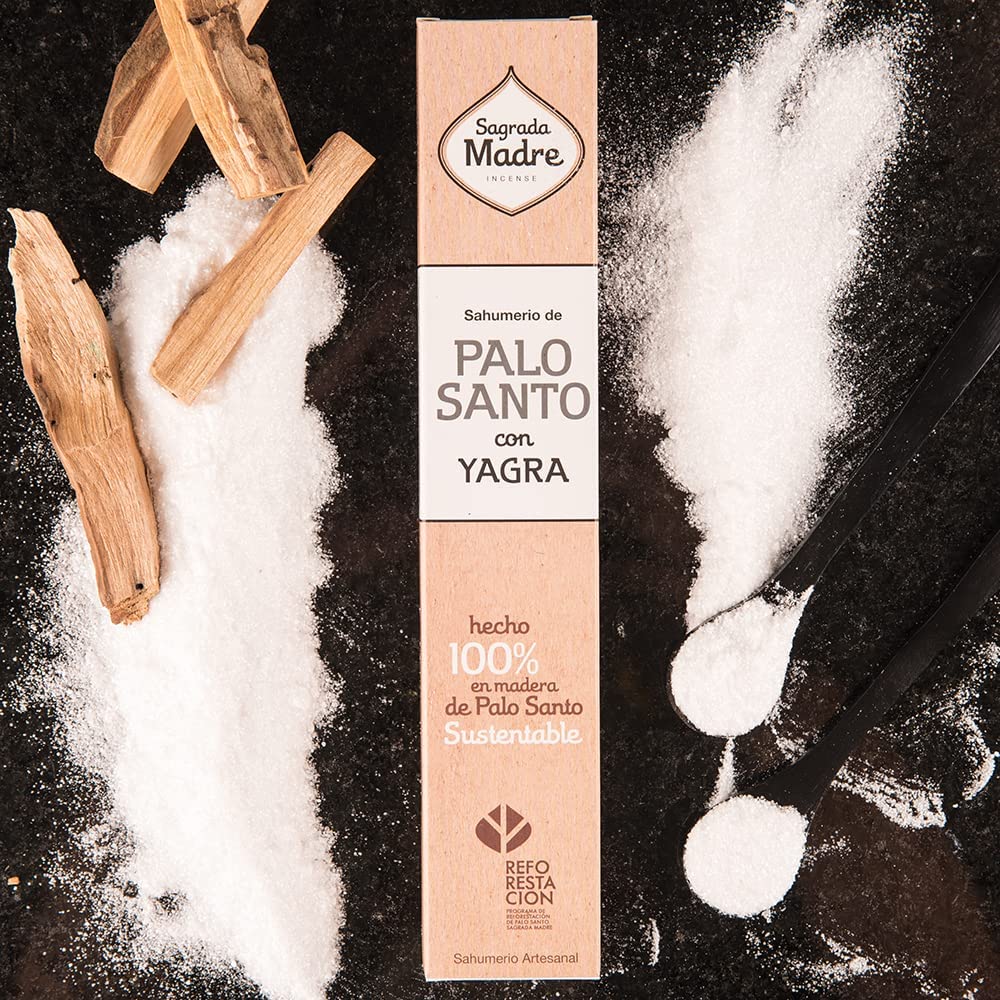 *Palo Santo con Yagra* Incenso Naturale 100% Sostenibile ed Ecologico Sagrada Madre