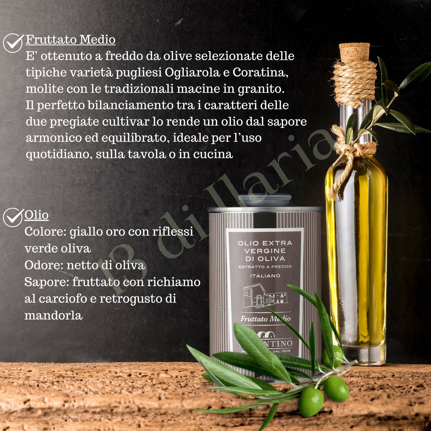 Olio Fruttato Medio 100% Naturale 250 ml | EVO artigianale italiano, aroma equilibrato e armonioso per insalate, pasta e piatti mediterranei