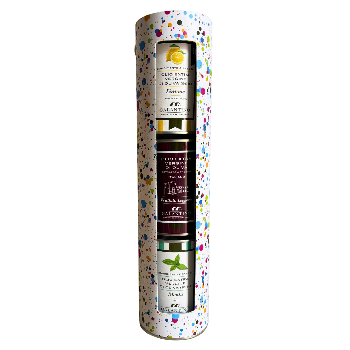 3 Lattine Olio Extra Vergine Leggero 250 ml | Limone & Menta, EVO artigianale italiano 100% Naturale