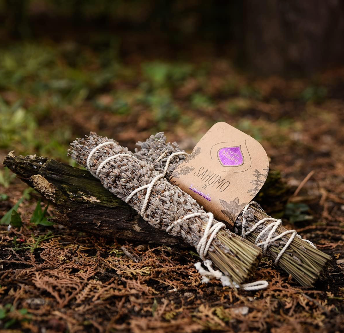 *Sahúmo alla Lavanda* Smudge - Fascio di Erbe Naturali, Fatti a mano in Argentina - Sagrade Madre