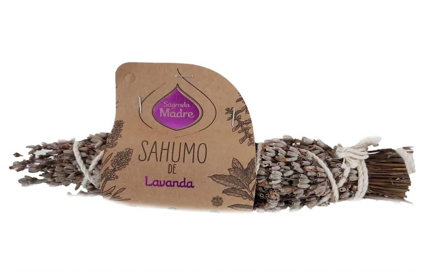 *Sahúmo alla Lavanda* Smudge - Fascio di Erbe Naturali, Fatti a mano in Argentina - Sagrade Madre