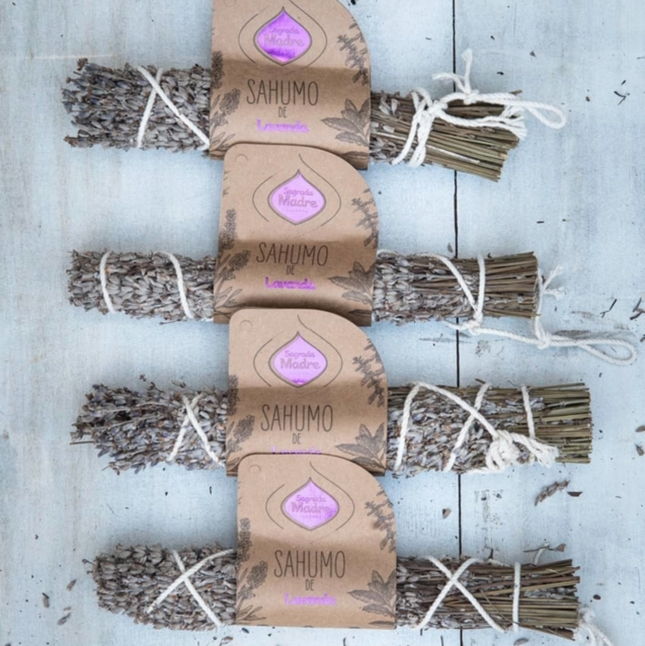 *Sahúmo alla Lavanda* Smudge - Fascio di Erbe Naturali, Fatti a mano in Argentina - Sagrade Madre