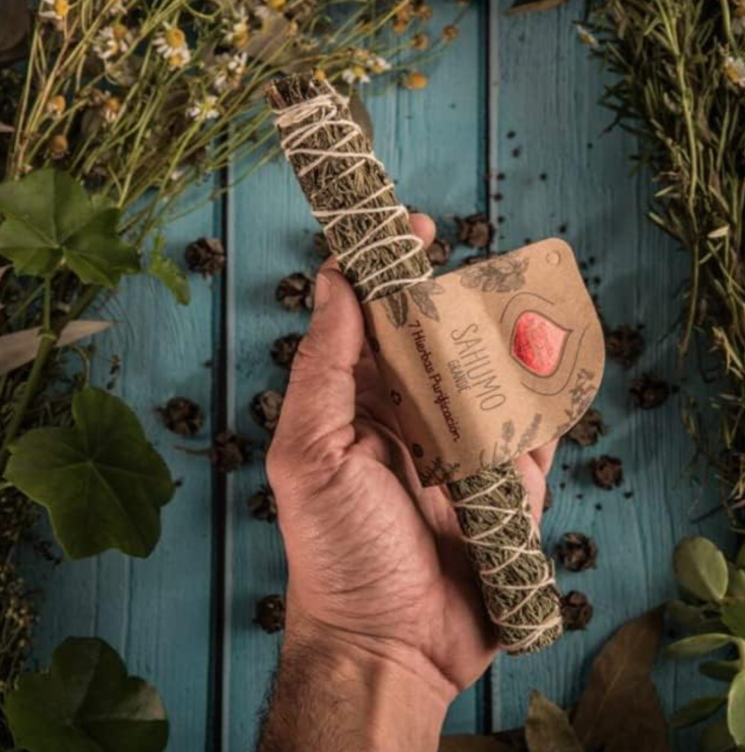 *Sahúmo alle 7 Erbe Purificanti* Smudge Sahumo - Fascio di Erbe Naturali, Fatti a mano in Argentina - Sagrade Madre