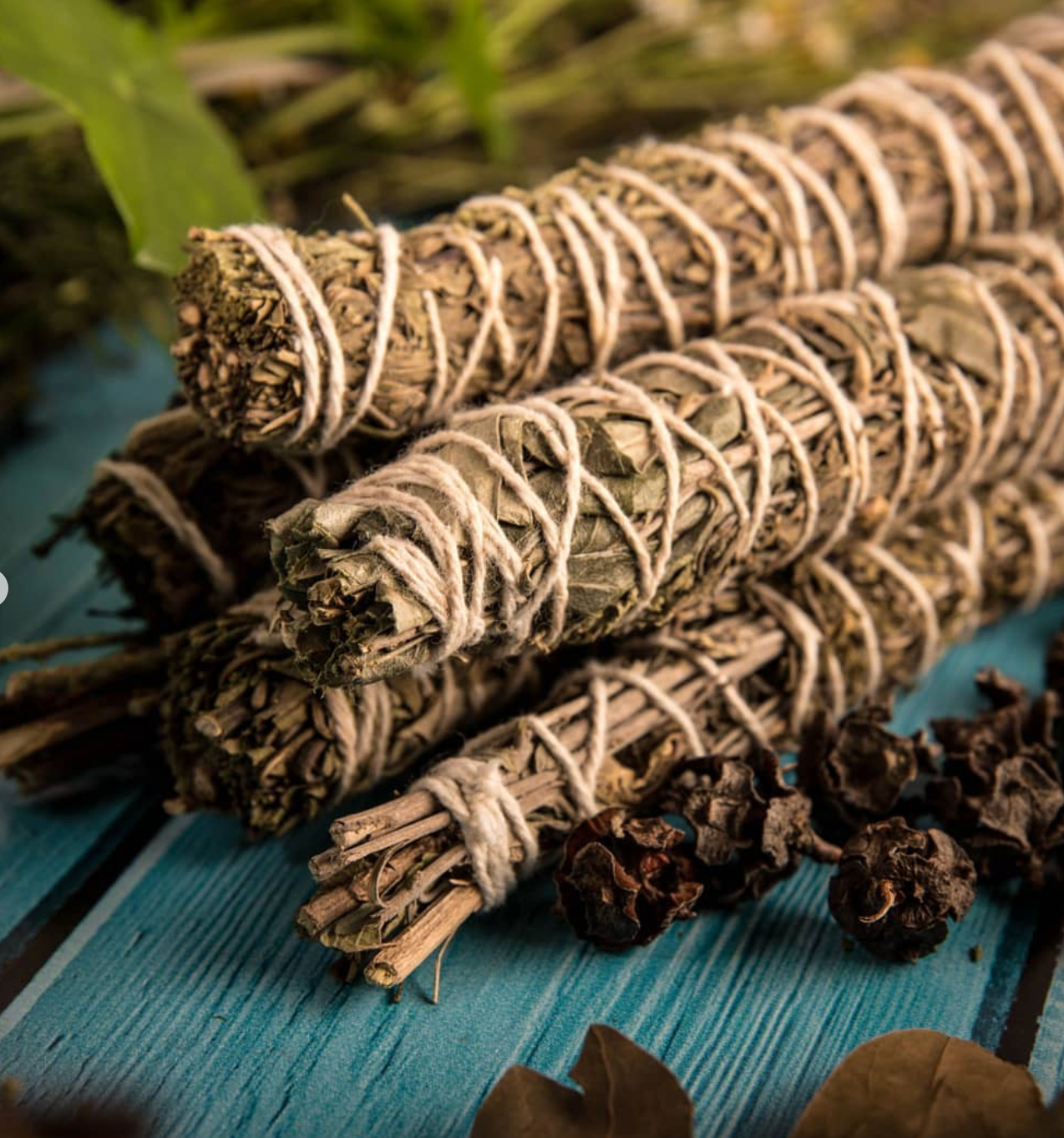 *Sahúmo alle 7 Erbe Purificanti* Smudge Sahumo - Fascio di Erbe Naturali, Fatti a mano in Argentina - Sagrade Madre