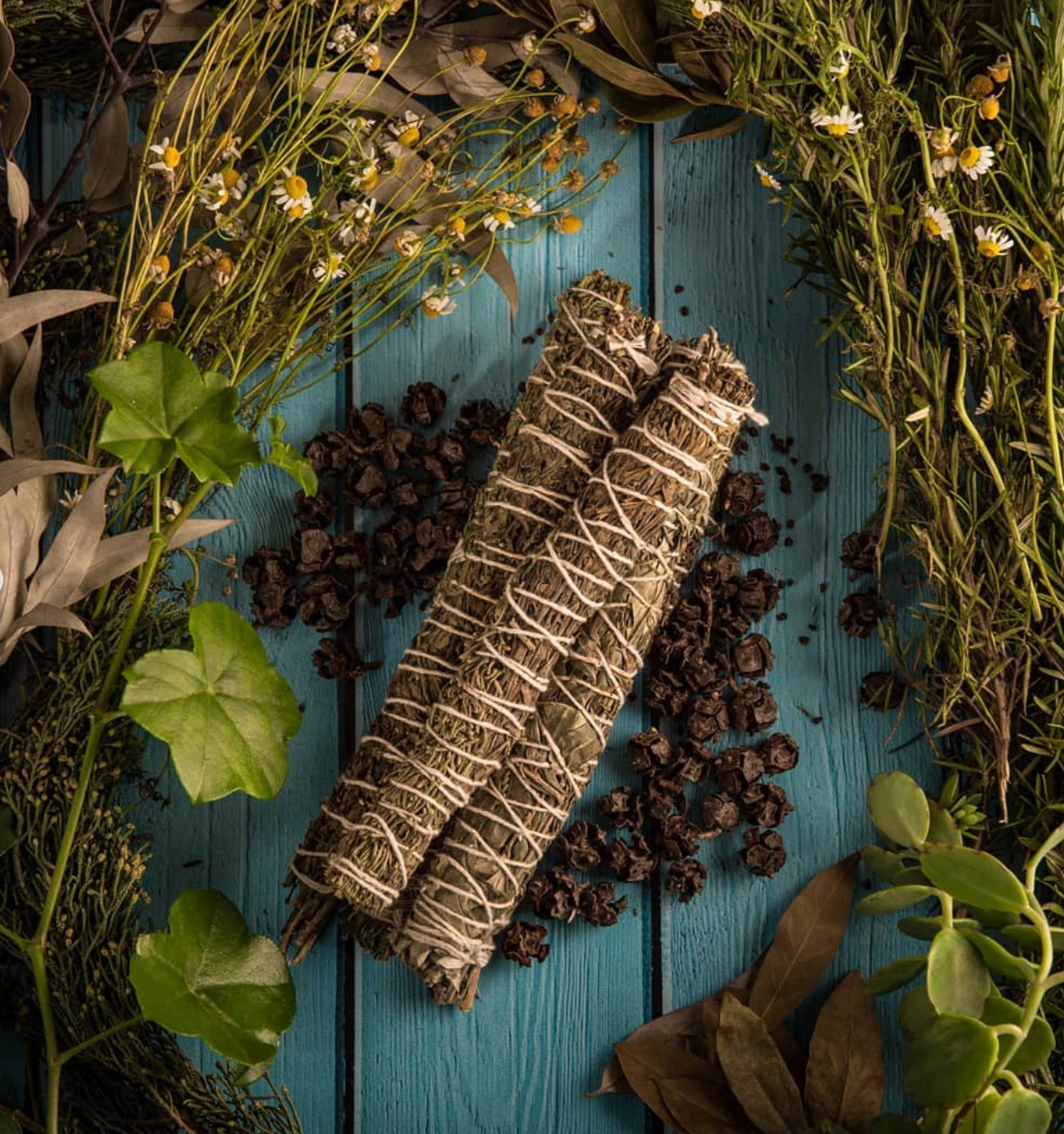 *Sahúmo alle 7 Erbe Purificanti* Smudge Sahumo - Fascio di Erbe Naturali, Fatti a mano in Argentina - Sagrade Madre