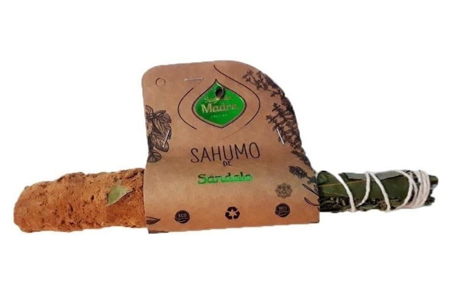 *Sahúmo di Sandalo* Smudge - Fascio di Erbe Naturali, Fatti a mano in Argentina - Sagrade Madre