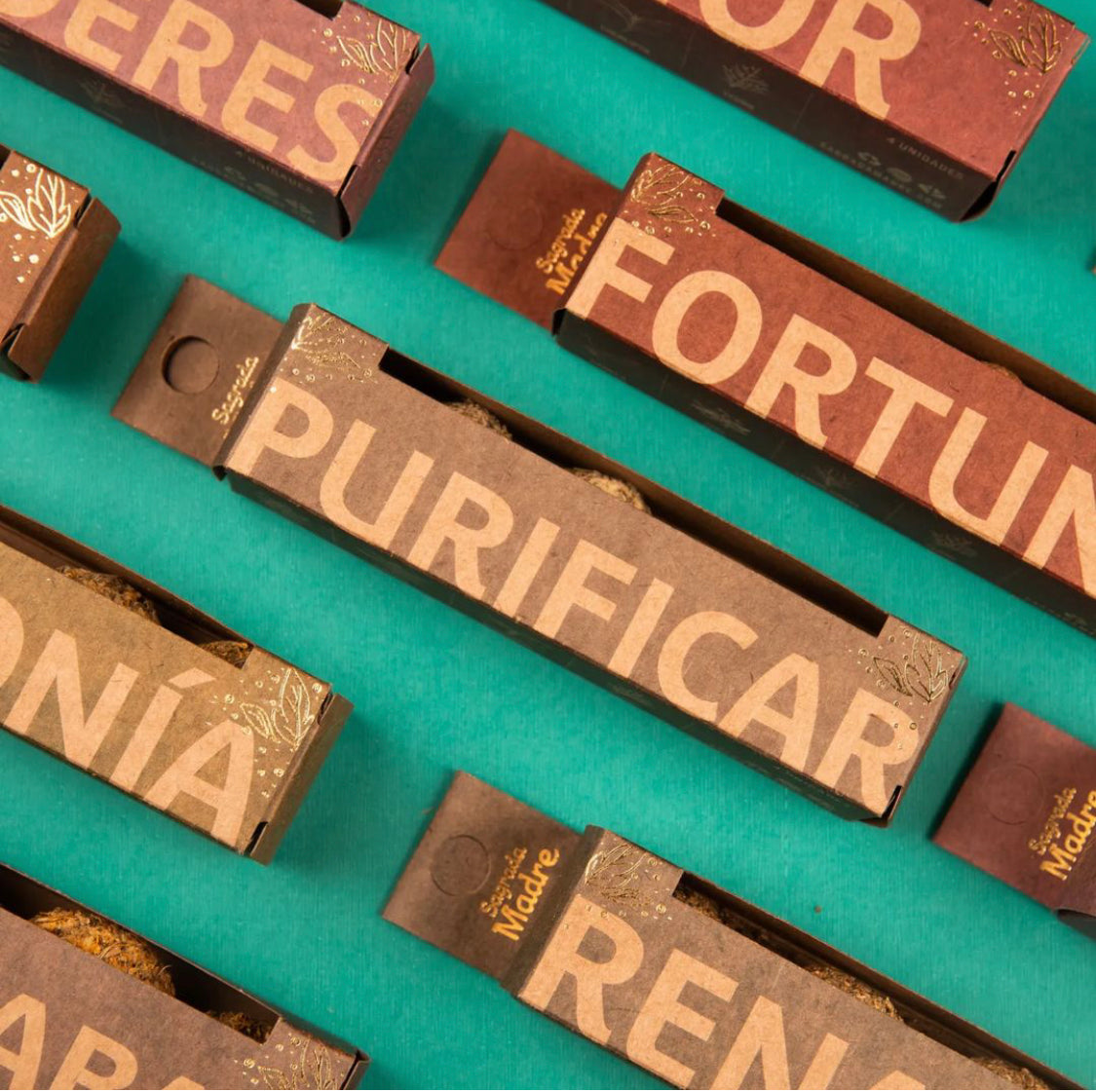 *Purificare* Bombitas di Incenso Naturale e Biologico al 100% fatto a mano in Argentina - Sagrada Madre