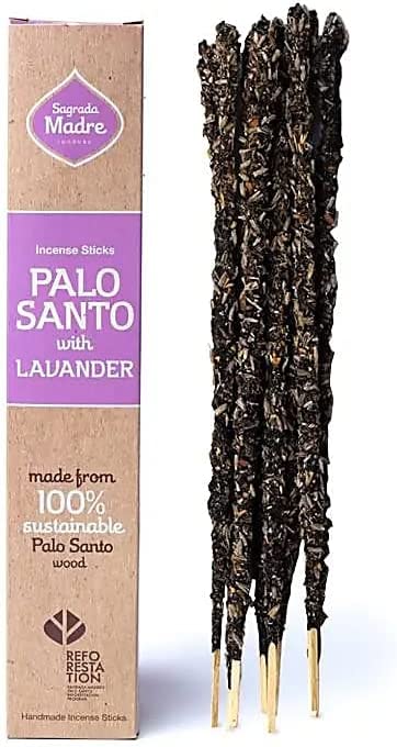 *Palo Santo con Lavanda* Incenso Naturale 100% Sostenibile ed Ecologico Sagrada Madre