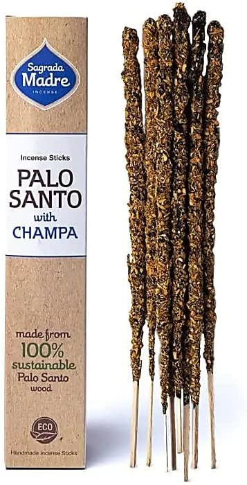 *Palo Santo con Champa* Incenso Naturale 100% Sostenibile ed Ecologico Sagrada Madre