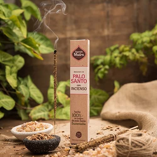 *Palo Santo con Incenso* Incenso Naturale 100% Sostenibile ed Ecologico Sagrada Madre