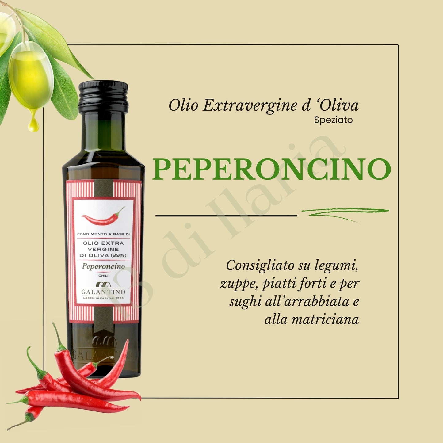 Set 5 Oli EVO Aromatizzati 100ml | Peperoncino, Basilico, Limone, Affiorato, Beltocco | Olio Extravergine di Oliva Pugliese