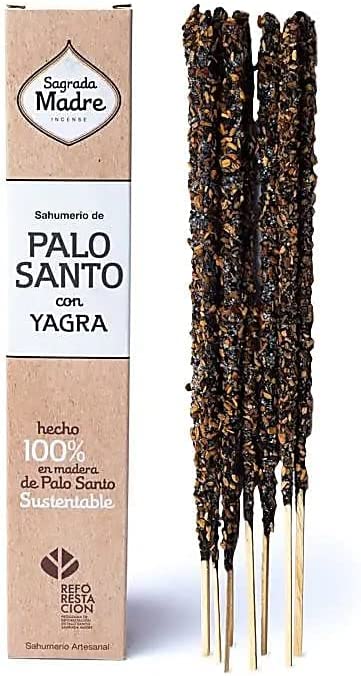 *Palo Santo con Yagra* Incenso Naturale 100% Sostenibile ed Ecologico Sagrada Madre