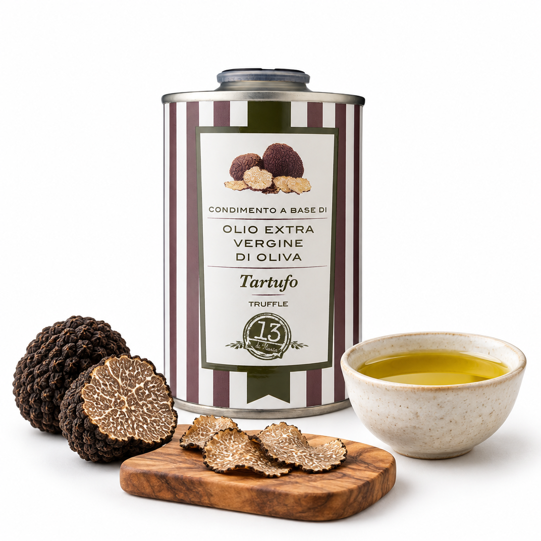 Aceite de Oliva Virgen Extra a la Trufa Negra 250 ml | 100 % Italiano y Natural