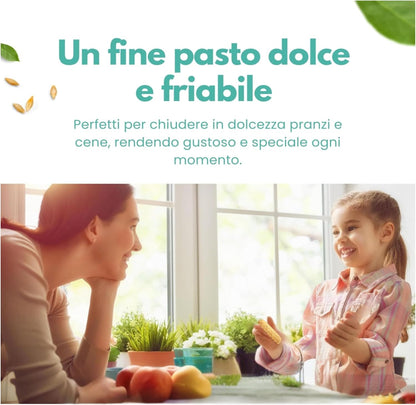 Biscotti Artigianali ai 9 Cereali 150 g | Frolla con Burro | Made in Italy