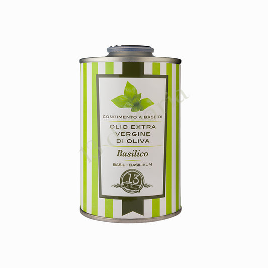 Olio EVO al Basilico 250ml | Extravergine Aromatizzato Italiano