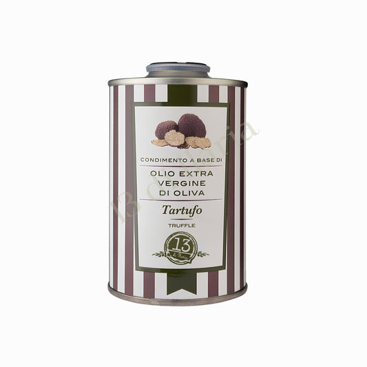 Olio al Tartufo Nero 100% Naturale 250 ml | EVO artigianale italiano, aroma intenso e raffinato per pasta, risotti e carni