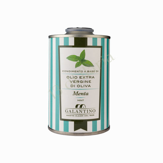 Olio alla Menta 100% Naturale 250 ml | EVO artigianale italiano, aroma fresco e profumato per insalate, dessert e piatti estivi