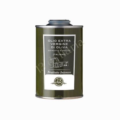 Huile d'olive extra vierge 100 % naturelle, fruitée et intense, 250 ml | Huile d'olive extra vierge artisanale italienne, arôme puissant et affirmé, idéale pour les viandes, les légumes grillés et les bruschettas.