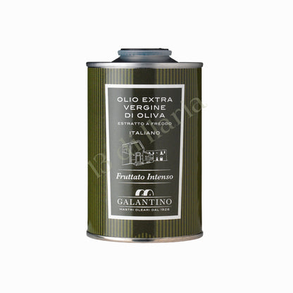 Olio Fruttato Intenso 100% Naturale 250 ml | EVO artigianale italiano, aroma robusto e deciso per carni, verdure grigliate e bruschette