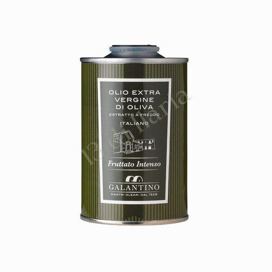 Olio Fruttato Intenso 100% Naturale 250 ml | EVO artigianale italiano, aroma robusto e deciso per carni, verdure grigliate e bruschette