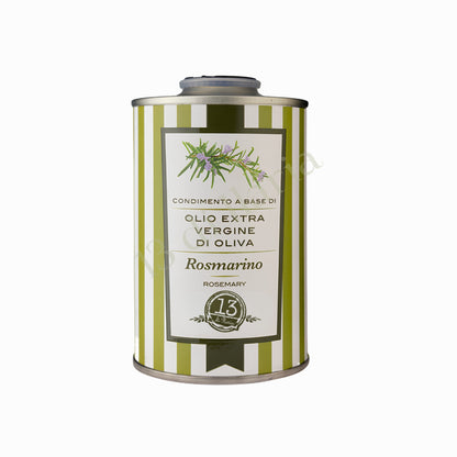 Olio al Rosmarino 100% Naturale 250 ml | EVO artigianale italiano, aroma aromatico e intenso per carni, patate e focacce