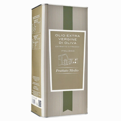 Olio Extravergine di Oliva 5 Litri | Fruttato Leggero, Medio o Intenso | 100% Italiano