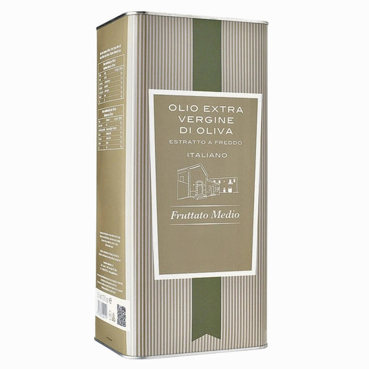 Italian Extra Virgin Olive Oil 5L | Cold Pressed | Mild, Medium or Intense Fruity