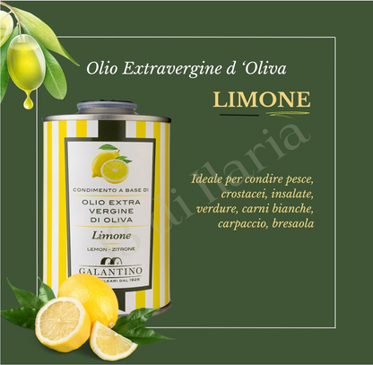 Olio Extravergine di Oliva 250ml Lattina + Bottiglietta 20ml Omaggio con Asciugamano | Idea Regalo Gourmet Made in Italy