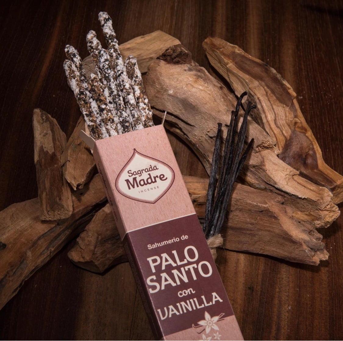 *Palo Santo con Vaniglia* Incenso Naturale 100% Sostenibile ed Ecologico Sagrada Madre