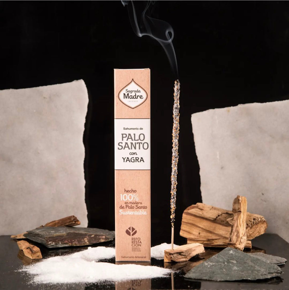 *Palo Santo con Yagra* Incenso Naturale 100% Sostenibile ed Ecologico Sagrada Madre