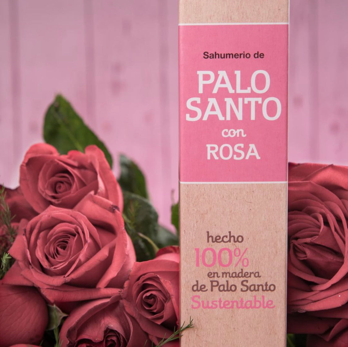 *Palo Santo con Rosa* Incenso Naturale 100% Sostenibile ed Ecologico Sagrada Madre
