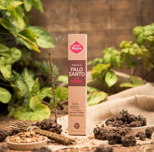 *Palo Santo con Mirra* Incenso Naturale 100% Sostenibile ed Ecologico Sagrada Madre